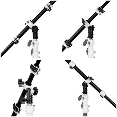 Držák na statív – rameno pro připevnění odrazové desky 120 cm + čep 16mm