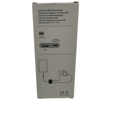 Redukce, převodník Lightning (Iphone) - USB + Lightning ( nabíjení, data )