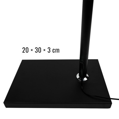 MITOYA LED MOON LIGHT 2700-5600K, cosmetic lamp on tripod [Black]