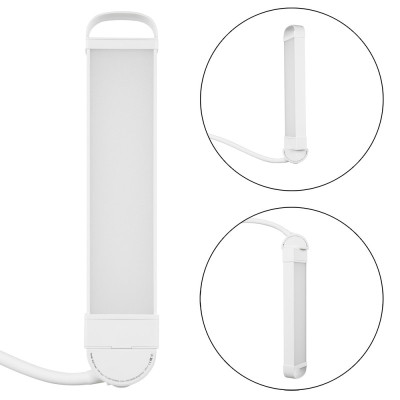 LED kozmetická lampa MITOYA LUMERA 3000-6000K na statíve [biela]