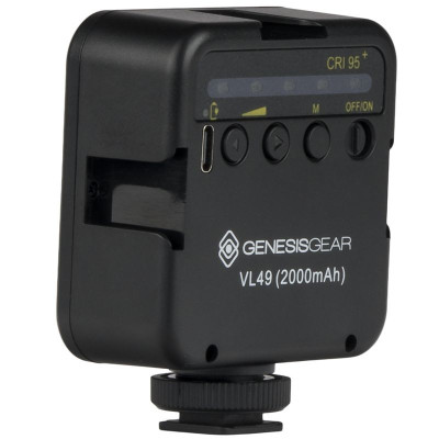 Genesis Vlogovací sada, LED VL49 + stativ + držák telefonu