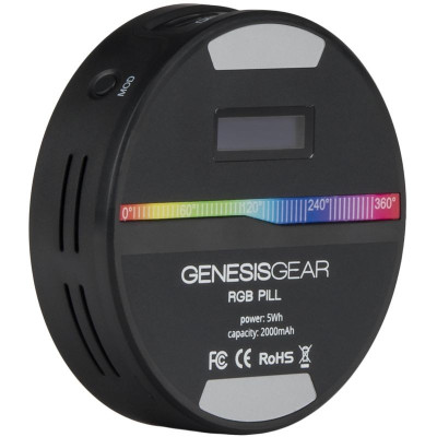 Genesis Gear RGB Pill Pocket LED RGB Light with Magnet