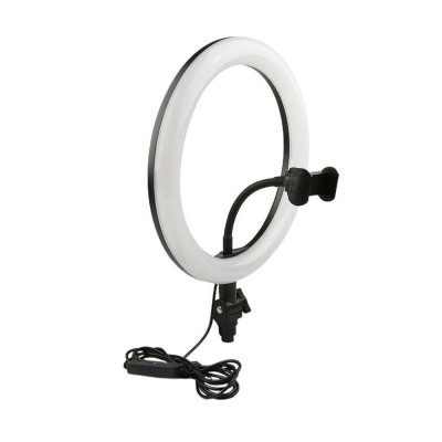 Set LED QX-260 12W circular lamp 26cm + tripod 180cm