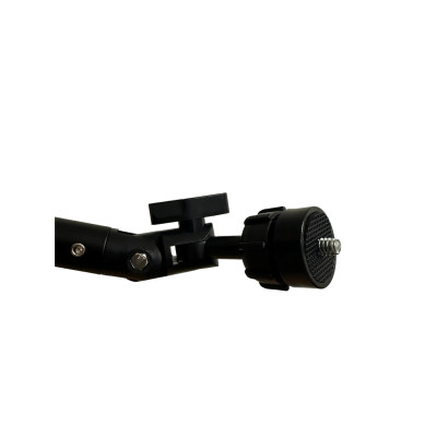 Holder, arm with table mount for microphone, phone, camera