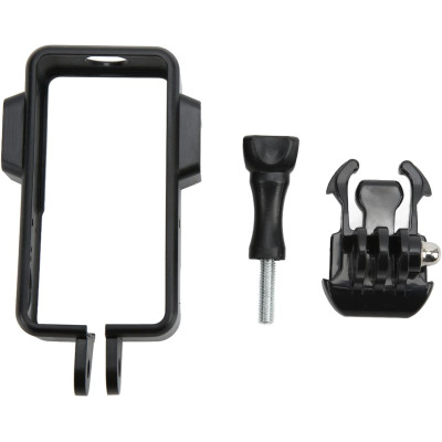 Flexible mount, cage for DJI Action 2, 2 x Cold Shoe