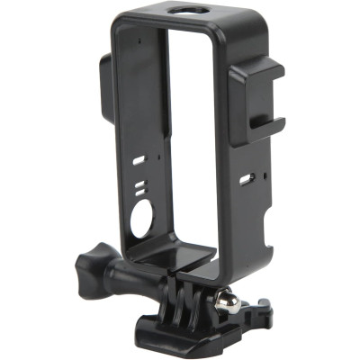 Flexible mount, cage for DJI Action 2, 2 x Cold Shoe