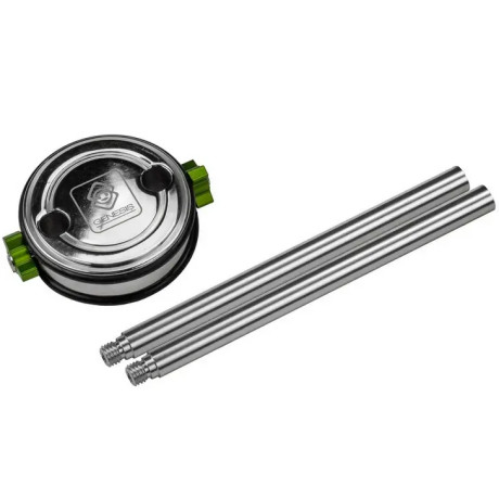 Genesis Cine VSS, hmotnosť zariadenia 1,5 kg + koľajnica 20 cm