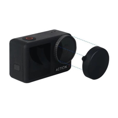 Kryt objektívu DJI Action 3/4, červený