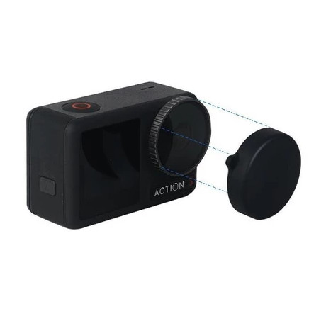 Ochranný kryt objektivu DJI Action 3/4, černý