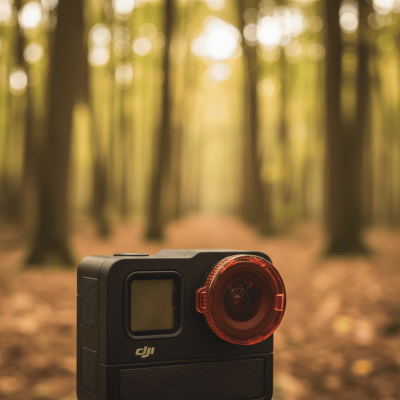 Barevný filtr objektivu pro kameru DJI Action, červený