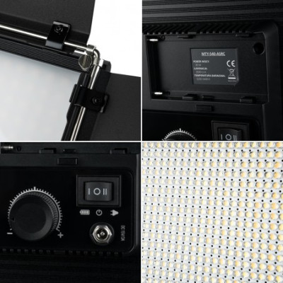 LED panel, svetlo MOBULA 540 MITOYA 3200-5600K