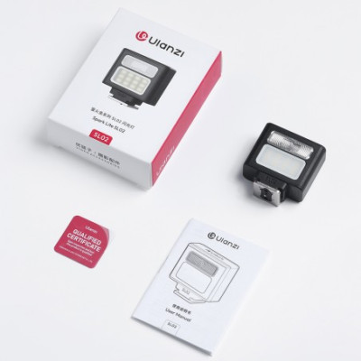 Ulanzi SL02 Mini Flash, flash + Mini LED, black