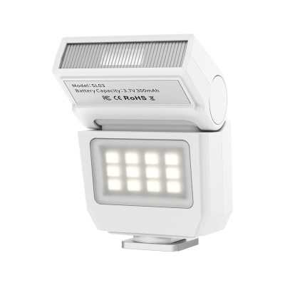 Ulanzi SL03 White Universal Flash + Mini LED