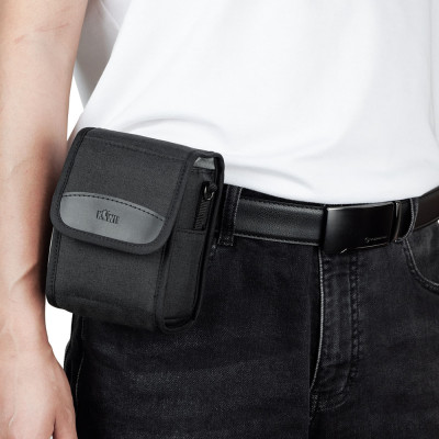 KIWIFOTOS Kompaktné puzdro na fotoaparát, čierne