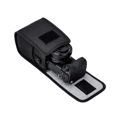 copy of KIWIFOTOS Kompaktní pouzdro na fotoaparát, šedé