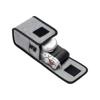 KIWIFOTOS Kompaktní pouzdro na fotoaparát, šedé