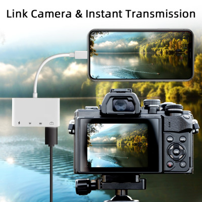 Čítačka kariet SD/TF + USB + Lightning pre zariadenia s konektorom Lightning