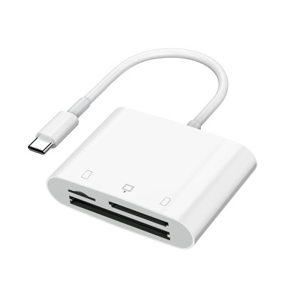 Čítačka pamäťových kariet SD, CF, TF pre zariadenia s konektorom USB-C
