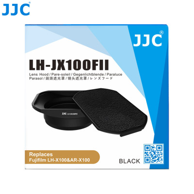 JJC LH-JX100FII  Sluneční clona Nahrazuje FUJI  LH-X100 a adaptér AR-X100, černá