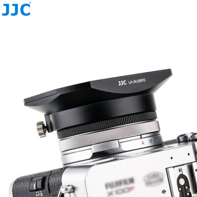 JJC LH-JX100FII  Sluneční clona Nahrazuje FUJI  LH-X100 a adaptér AR-X100, černá