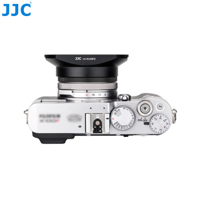 JJC LH-JX100FII Slnečná clona nahrádza adaptér FUJI LH-X100 a AR-X100, čierna