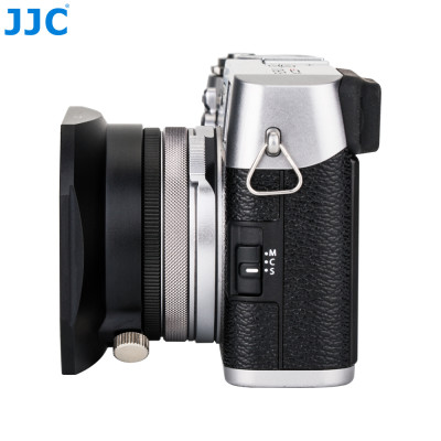 JJC LH-JX100FII Slnečná clona nahrádza adaptér FUJI LH-X100 a AR-X100, čierna