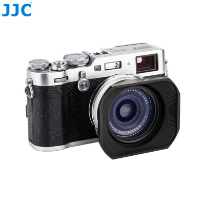 JJC LH-JX100FII Slnečná clona nahrádza adaptér FUJI LH-X100 a AR-X100, čierna