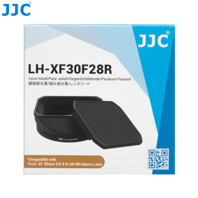 Krytka objektívu JJC LH-XF30F28R pre FUJI. XF 30 mm f/2,8 R LM WR Macro