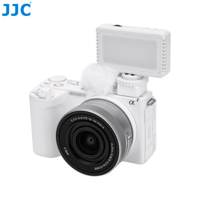 JJC vetruodolný chránič mikrofónu CSW-ZVE10 WHITE pre SONY ZV