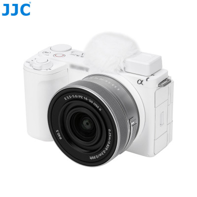 JJC windproof microphone protector CSW-ZVE10 WHITE for SONY ZV