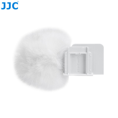 JJC vetruodolný chránič mikrofónu CSW-ZVE10 WHITE pre SONY ZV