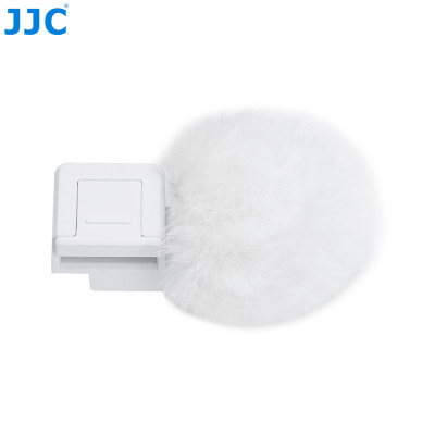JJC vetruodolný chránič mikrofónu CSW-ZVE10 WHITE pre SONY ZV