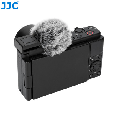 JJC vetruodolný chránič mikrofónu CSW-ZVE10 BLACK pre SONY ZV