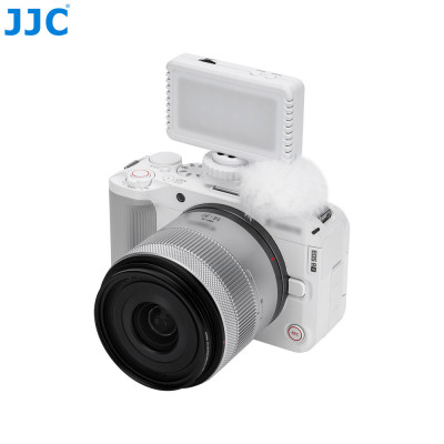 JJC protiveterný chránič mikrofónu CSW-R50V WHITE pre CANON EOS R50 V