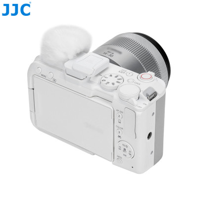 JJC protiveterný chránič mikrofónu CSW-R50V WHITE pre CANON EOS R50 V