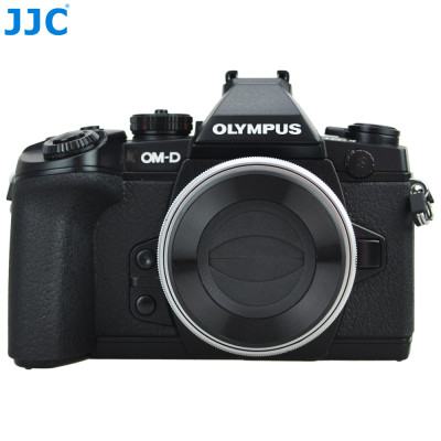 JJC Z-O14-42 BLACK, automatická clona kompatibilná s objektívmi Olympus 4-42 mm, 17 mm a Panasonic Lumix 12-32 mm