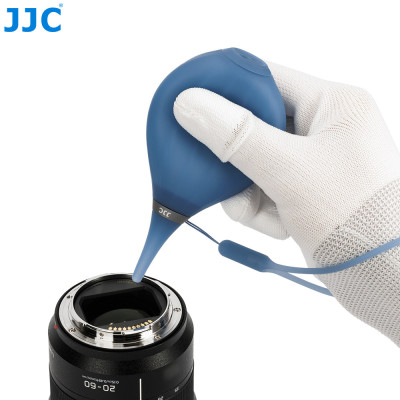 JJC Nafukovací balónik na fototechniku, transparentný modrý