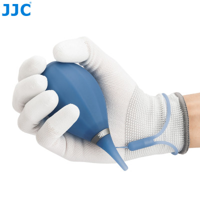 JJC Nafukovací balónik na fototechniku, transparentný modrý