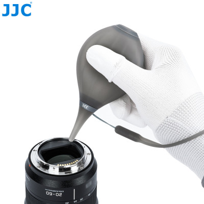 JJC Nafukovací balónik na fototechniku, priehľadný čierny