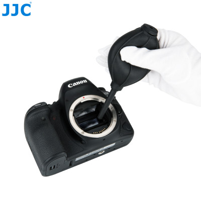 JJC CL-B12 BLACK, Ofukovací balónek, čistič prachu pro fototechniku, černý