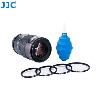 JJC CL-B11 BLUE, Fúkací balón na čistenie fotografického zariadenia, modrý