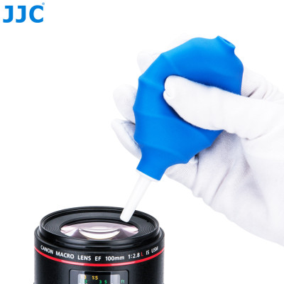 JJC CL-B11 BLUE, Fúkací balón na čistenie fotografického zariadenia, modrý