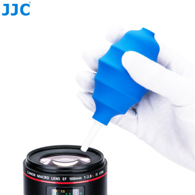JJC CL-B11 BLUE, Ofukovací balónek pro čištění fototechniky, modrý