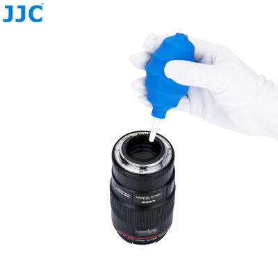 JJC CL-B11 BLUE, Fúkací balón na čistenie fotografického zariadenia, modrý