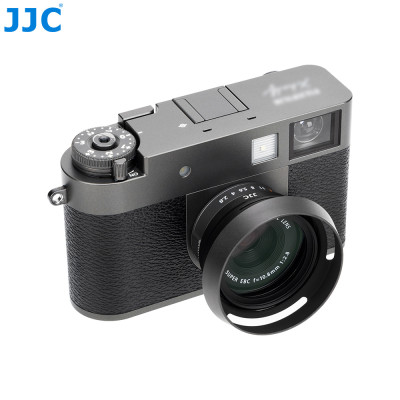 JJC LH-JXHALF DGRAY, Sluneční clona speciálně navržená pro fotoaparáty FUJI Film X half, tmavě šedá