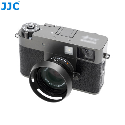 JJC LH-JXHALF DGRAY, Sluneční clona speciálně navržená pro fotoaparáty FUJI Film X half, tmavě šedá