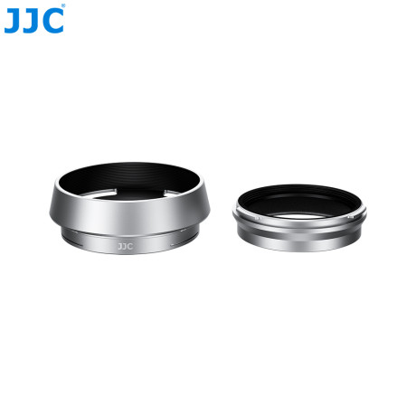 JJC LH-JXHALF SILVER, Sluneční clona speciálně navržená pro fotoaparáty FUJI Film X half, stříbrná