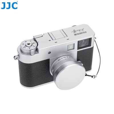 JJC LH-JXHF SILVER, Sluneční clona určená pro fotoaparáty FUJIFILM X half, stříbrná