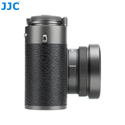 JJC LH-JXHF DGRAY, Sluneční clona určená pro fotoaparáty FUJIFILM X half, tmavě šedá