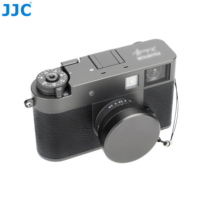 JJC LH-JXHF DGRAY, Sluneční clona určená pro fotoaparáty FUJIFILM X half, tmavě šedá